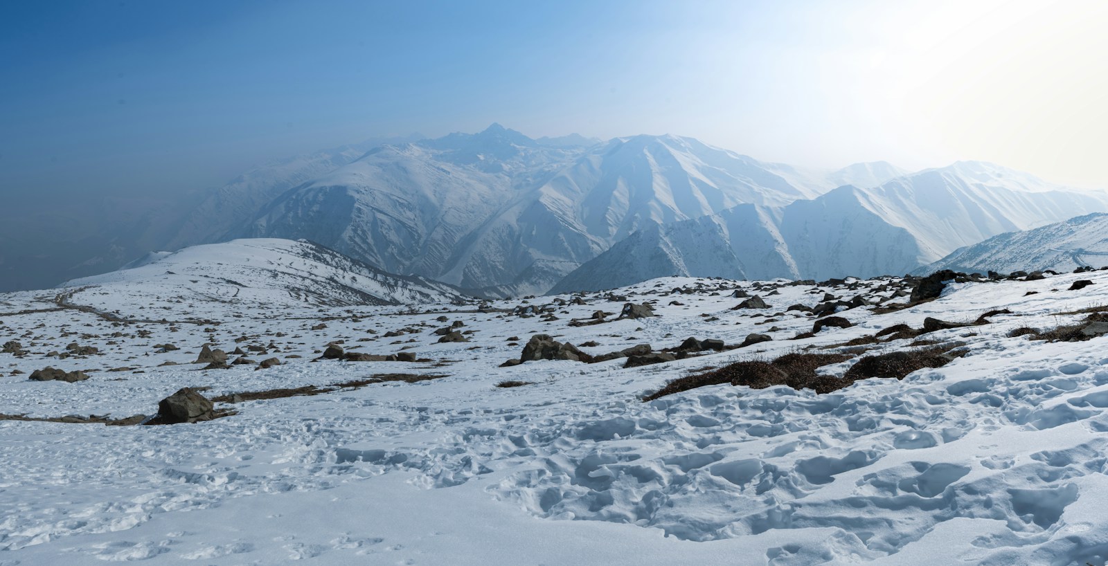 Mountain scenery in Kashmir